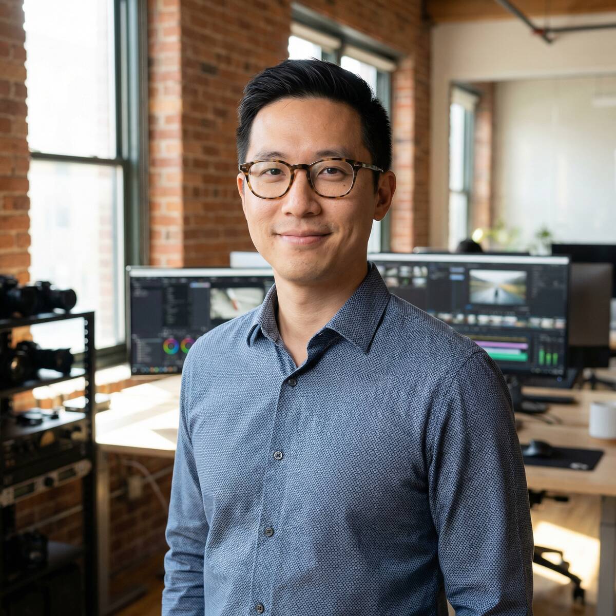 麻豆传媒后期制作总监王浩然